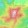 Mapa topográfico Gaanha-bula–Mount Canobolas, altitude, relevo