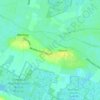 Mapa topográfico Oxenpill, altitude, relevo