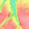 Mapa topográfico Rogeant, altitude, relevo
