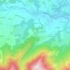 Mapa topográfico Pey-Jouan, altitude, relevo