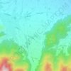 Mapa topográfico Rivoira, altitude, relevo