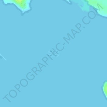Mapa topográfico Franklin Harbour, altitude, relevo