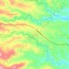 Mapa topográfico Salawu, altitude, relevo