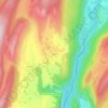 Mapa topográfico Rupt, altitude, relevo