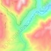 Mapa topográfico Soldados, altitude, relevo