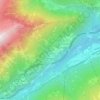 Mapa topográfico Verger, altitude, relevo