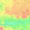 Mapa topográfico Dhār, altitude, relevo