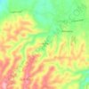 Mapa topográfico Lower Kiam-is, altitude, relevo