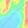 Mapa topográfico Bagumbayan, altitude, relevo