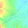 Mapa topográfico Novallas, altitude, relevo