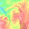 Mapa topográfico Ventosilla, altitude, relevo