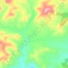 Mapa topográfico Plana d'en Llorell, altitude, relevo