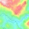 Mapa topográfico Sima Crus, altitude, relevo