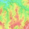 Mapa topográfico La Dessagne, altitude, relevo