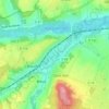 Mapa topográfico Hameau du Galion, altitude, relevo