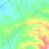 Mapa topográfico Sachacoco, altitude, relevo