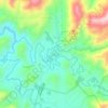 Mapa topográfico Calawis, altitude, relevo