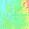 Mapa topográfico Muhayil, altitude, relevo