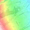 Mapa topográfico Cogon, altitude, relevo