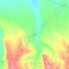 Mapa topográfico Balax, altitude, relevo