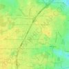 Mapa topográfico Le Chut, altitude, relevo