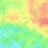 Mapa topográfico Tramel, altitude, relevo