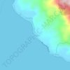 Mapa topográfico Raja Basa, altitude, relevo