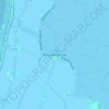 Mapa topográfico Ditzumerverlaat, altitude, relevo