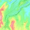 Mapa topográfico La Rinconada, altitude, relevo