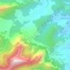 Mapa topográfico CPX DO JARDIM SERRANO, altitude, relevo