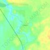 Mapa topográfico Ягодное, altitude, relevo