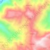 Mapa topográfico Atacocha, altitude, relevo