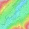 Mapa topográfico Kirchbrücke, altitude, relevo
