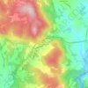 Mapa topográfico San Pellegrino, altitude, relevo