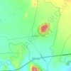 Mapa topográfico Tezontepec, altitude, relevo
