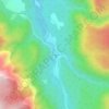 Mapa topográfico La Balsa, altitude, relevo