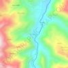 Mapa topográfico Antaparco, altitude, relevo