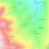 Mapa topográfico San Martin de Paras, altitude, relevo