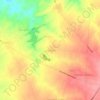 Mapa topográfico JANGOLIA, altitude, relevo