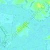 Mapa topográfico Voutron, altitude, relevo