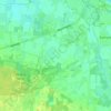 Mapa topográfico Driehuis, altitude, relevo