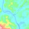 Mapa topográfico Capivara, altitude, relevo