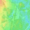 Mapa topográfico Дивенский, altitude, relevo