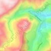 Mapa topográfico Tablon, altitude, relevo