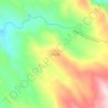 Mapa topográfico Tawang, altitude, relevo