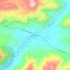 Mapa topográfico Barrett Junction, altitude, relevo