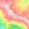 Mapa topográfico Uludağ, altitude, relevo