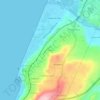 Mapa topográfico Fracà, altitude, relevo