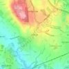 Mapa topográfico Billinge, altitude, relevo