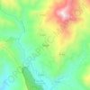 Mapa topográfico Tunal, altitude, relevo